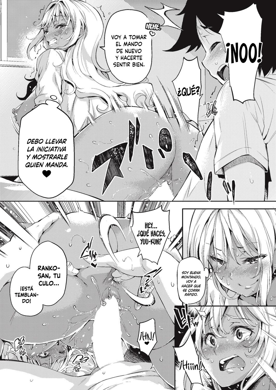 [Musenmai] Doutei Ochinchin ni Katenakatta Kuro Gal | La Gal que no pudo vencer a un pene virgen (COMIC AUN 2019-06) [Spanish] [SketNatsu + Shirosaki] [Digital] imagen número 25