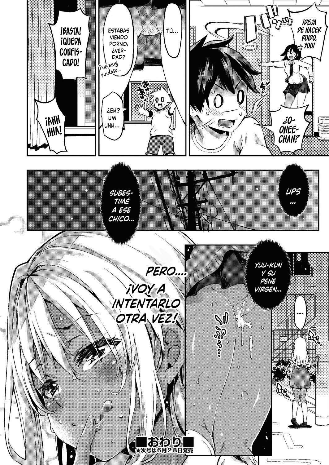 [Musenmai] Doutei Ochinchin ni Katenakatta Kuro Gal | La Gal que no pudo vencer a un pene virgen (COMIC AUN 2019-06) [Spanish] [SketNatsu + Shirosaki] [Digital] imagen número 28