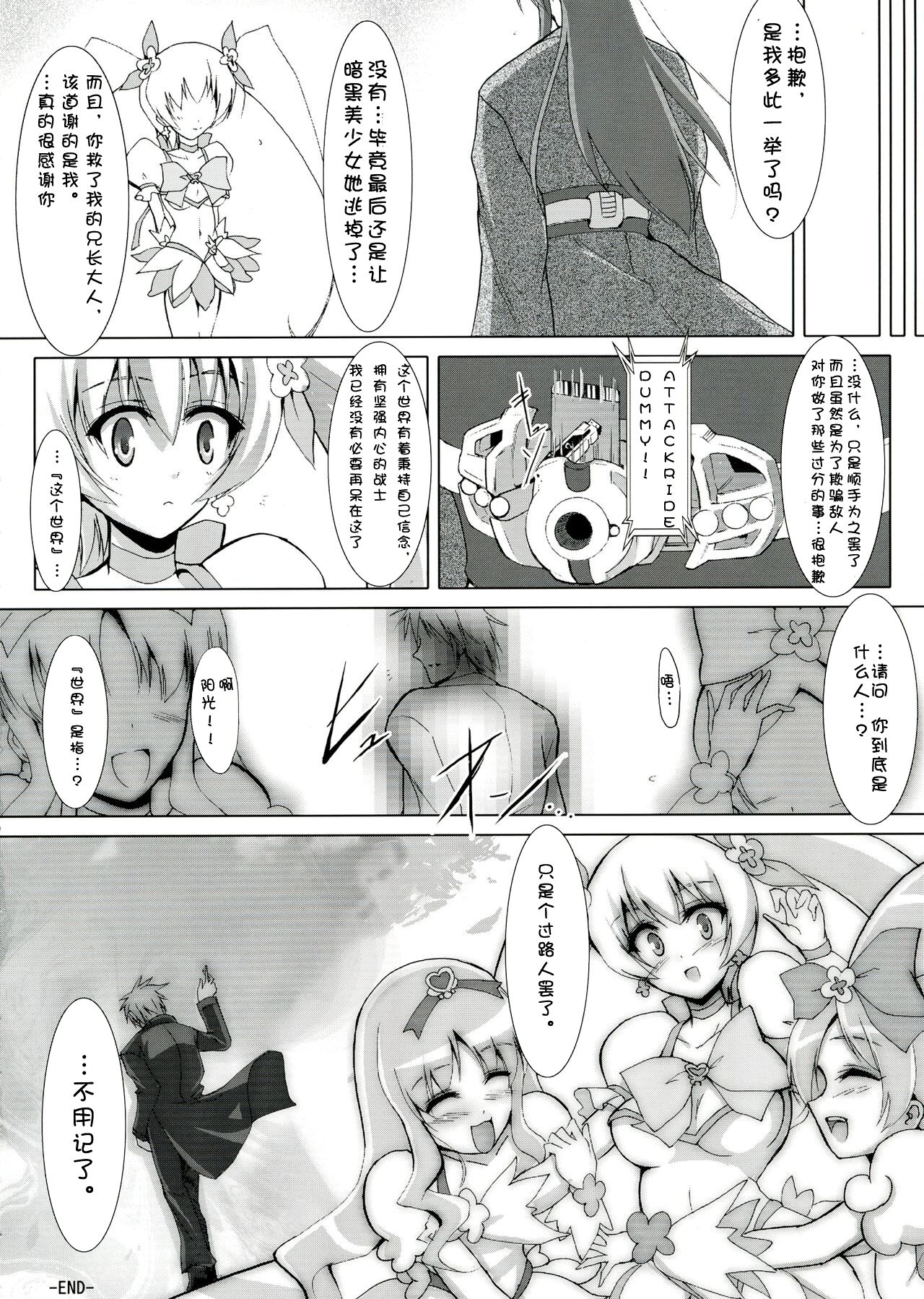 (Puniket 22) [C.R's NEST (Miyabikawa Sakura, C.R)] SILHOUETTE HEART 心的剪影 (HeartCatch Precure!)【Chinese】【个人汉化】 图片编号 30