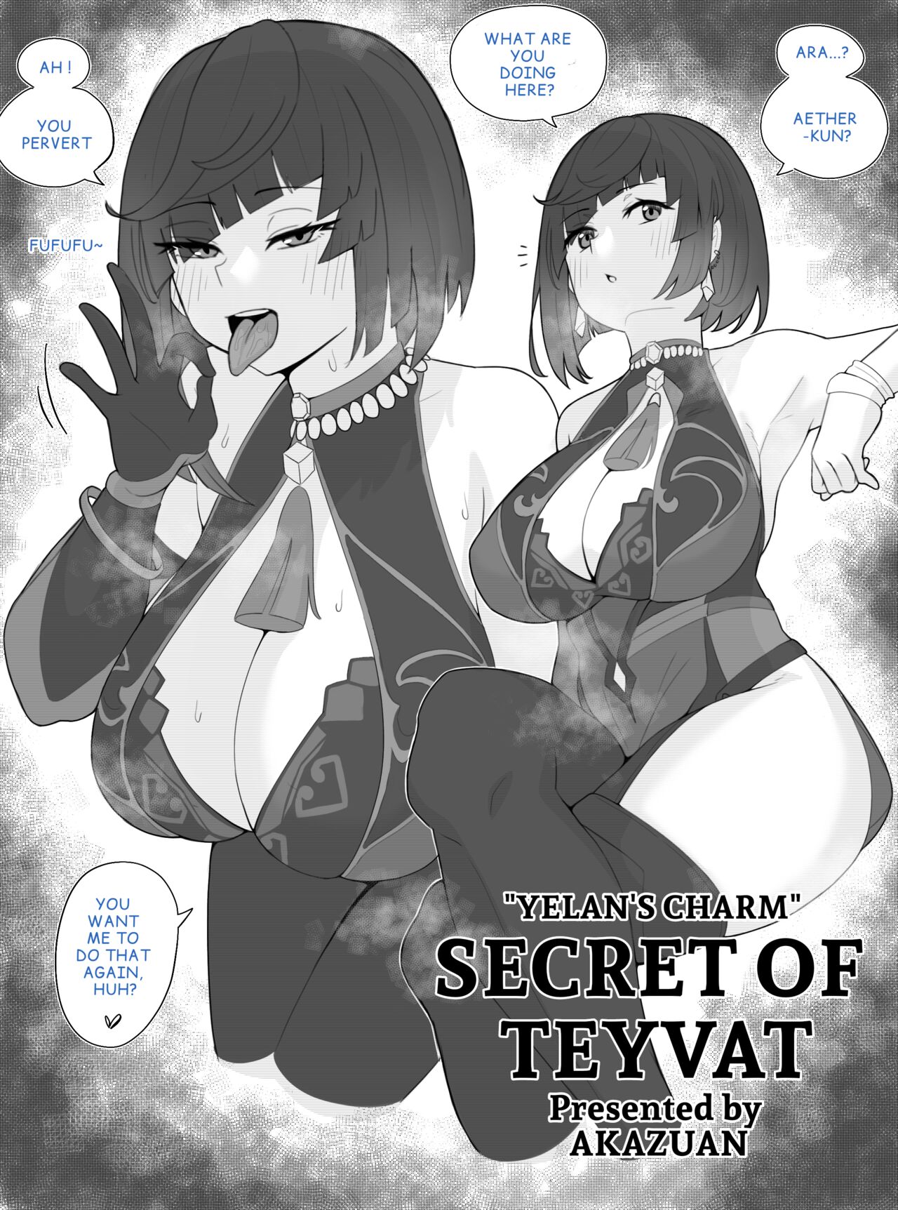 [Akazuan_19] Secret of teyvat : Yelan's charm (genshin Impact) [English] imagen número 2
