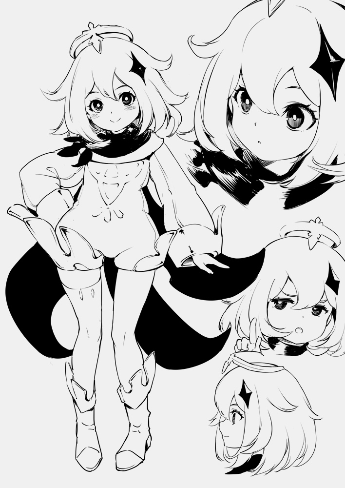 [1000mm] Paimon Ecchi Manga (Genshin Impact) [Chinese] 图片编号 9